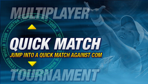 Virtua Tennis World Tour screenshot 5 for PSP